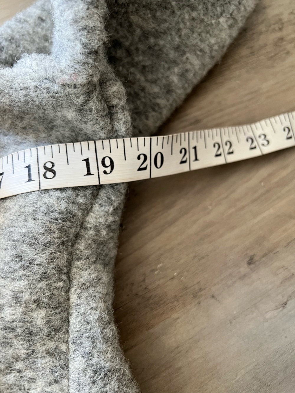 Marisa & Marie Open Front Cardigan Coat Wool Blend Made In Italy Size Small Grey - Picture 9 of 10